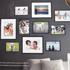 SALE!!! Pack of 10 photo frames NIB